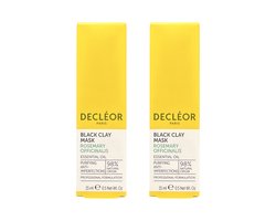 Decleor - Black Clay Mask - Rosemary Officinalis - Gezichtsmasker - 2x15 ml