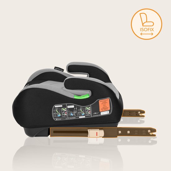 Lionelo Luuk FIX - Zitverhoger - ISOFIX - i-Size - Autostoel Booster - 22-36kg, 125-150 cm van LIONELO — afbeelding 2
