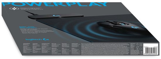 Logitech G Powerplay 2 - Tapis de souris et station de chargement sans fil - Noir