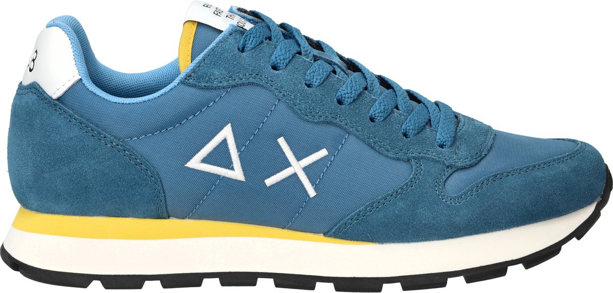 Sun68 Tom Solid Sneakers - Heren - Blauw - Maat 40