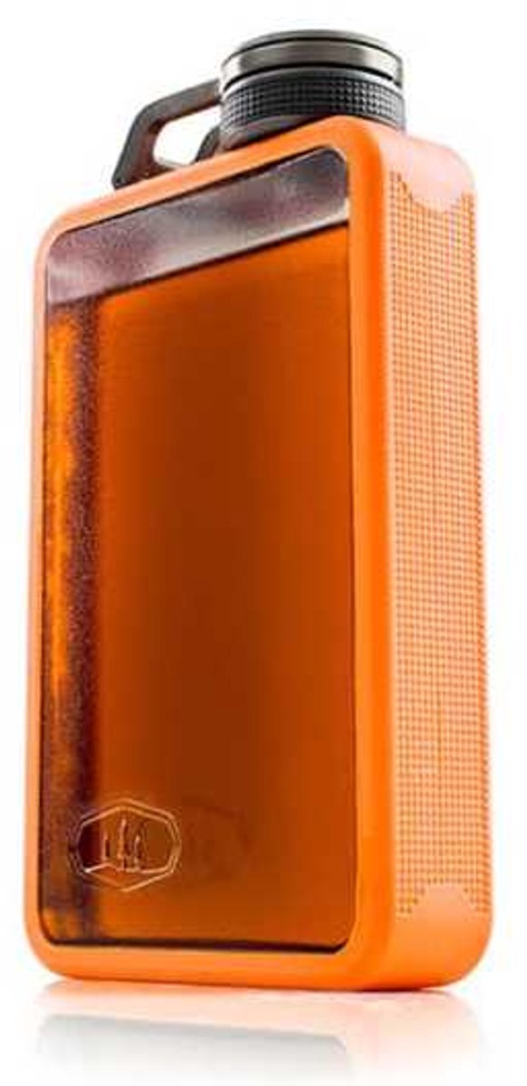 GSI Outdoors Boulder Flask 300ml - Oranje, BPA-vrij, Onbreekbaar — afbeelding 3