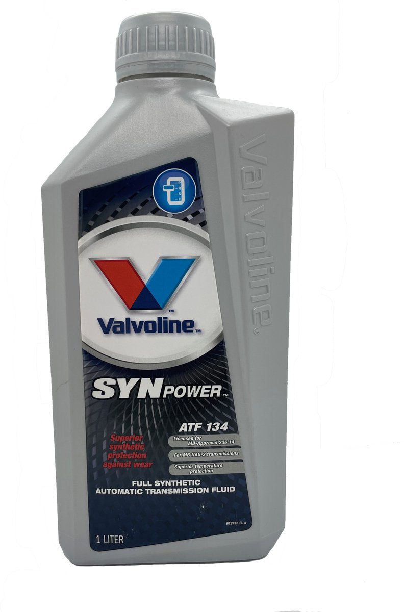 Valvoline SynPower ATF 134 Versnellingsbakolie Automaat Mercedes 5 - of 7 traps , MB 236.14