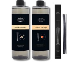 Top 10 beste geurstokjes en huisparfum 2026: Scentchips Geurstokjes Navulling Set 2 x 400 ml