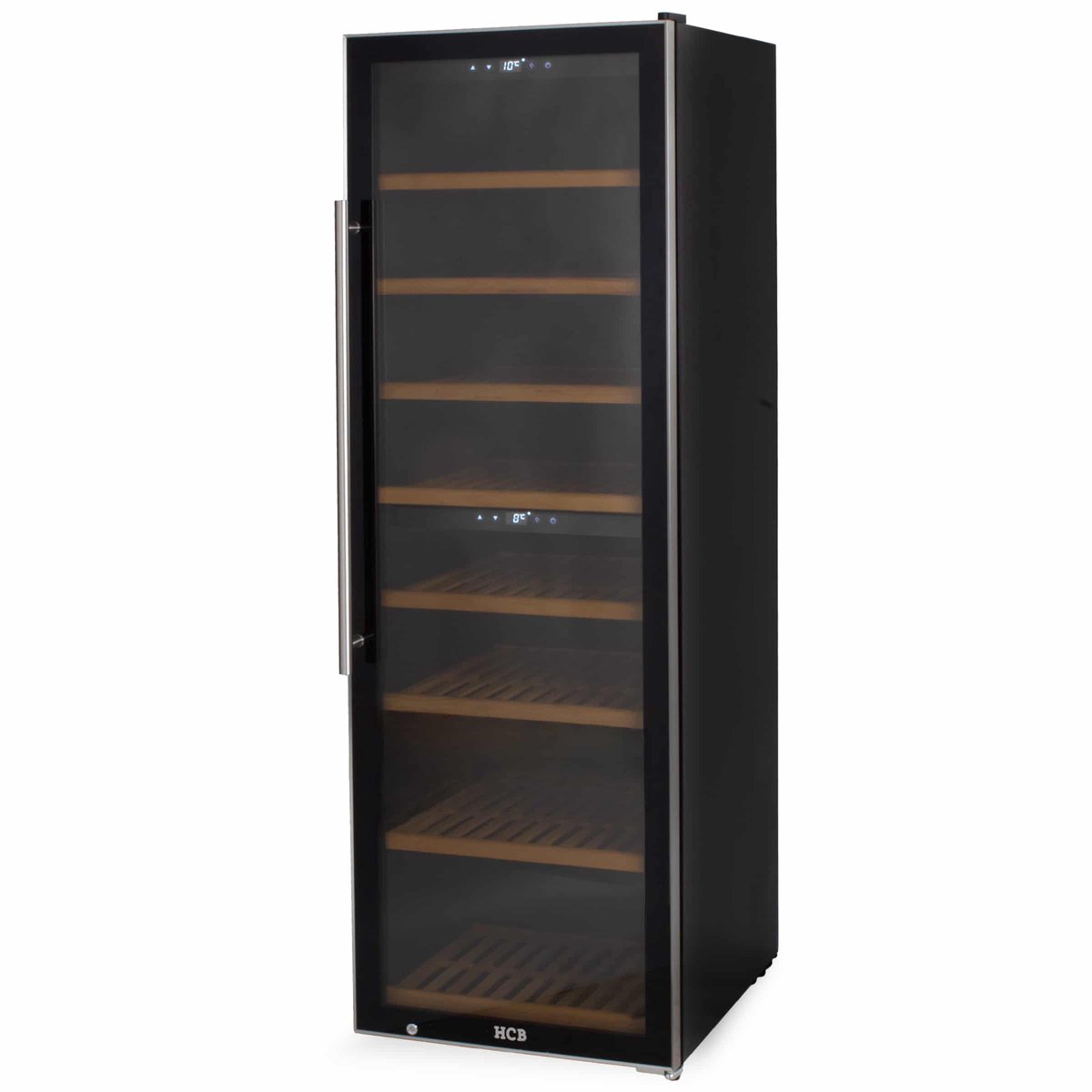 HCB - Professionele luxe Wijnkoelkast met 2 zones - 180 - HCB® - €1.511,99