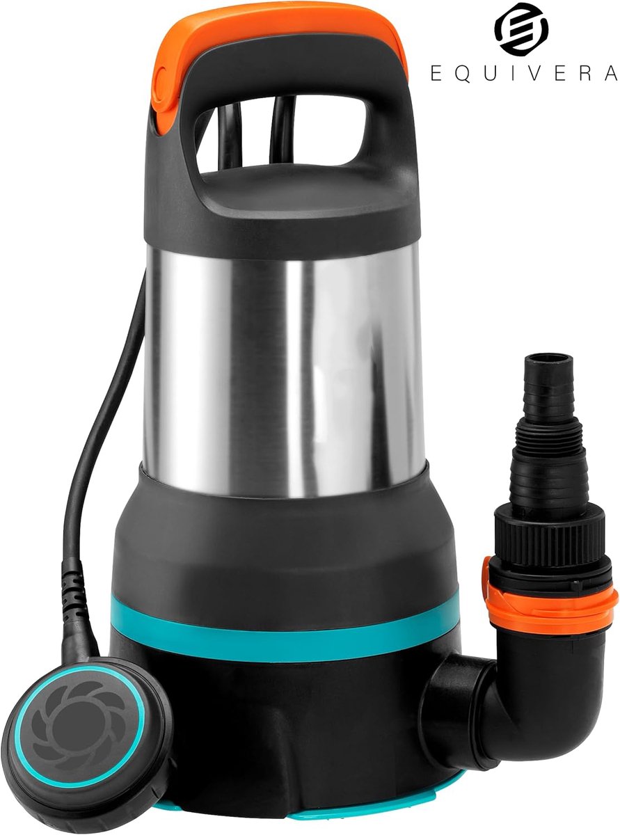 Equivera Dompelpomp - Dompelpomp Vuil Water - Vlakzuigpomp - Dompelpomp Vlakzuigpomp