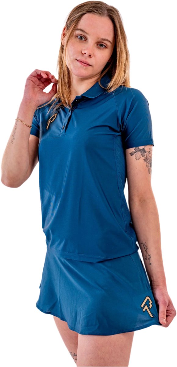 Proma Sports - Performance Polo - Navy (Women) - XS/S - Tennis - Padel - Hockey - Football