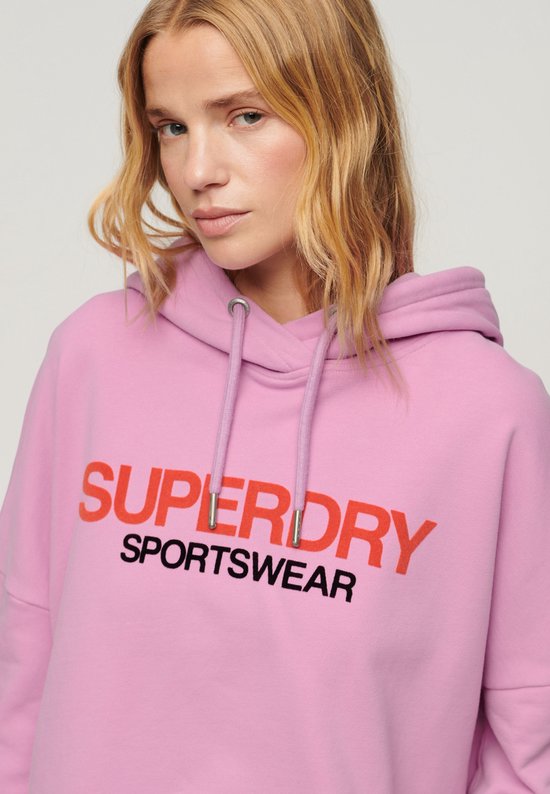 Superdry - Sweat à capuche Sportwear Logo Boxy - Femme - Sweats à capuche à capuche