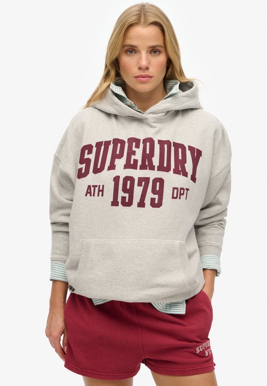 Superdry - Sweat à capuche ample Athletic Essentials - Femme - Sweats à capuche à capuche