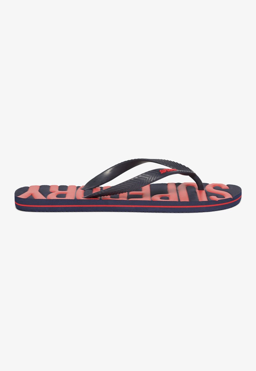 Superdry Vegan Vintage Kinderenlippers Heren Slippers Marineblauw