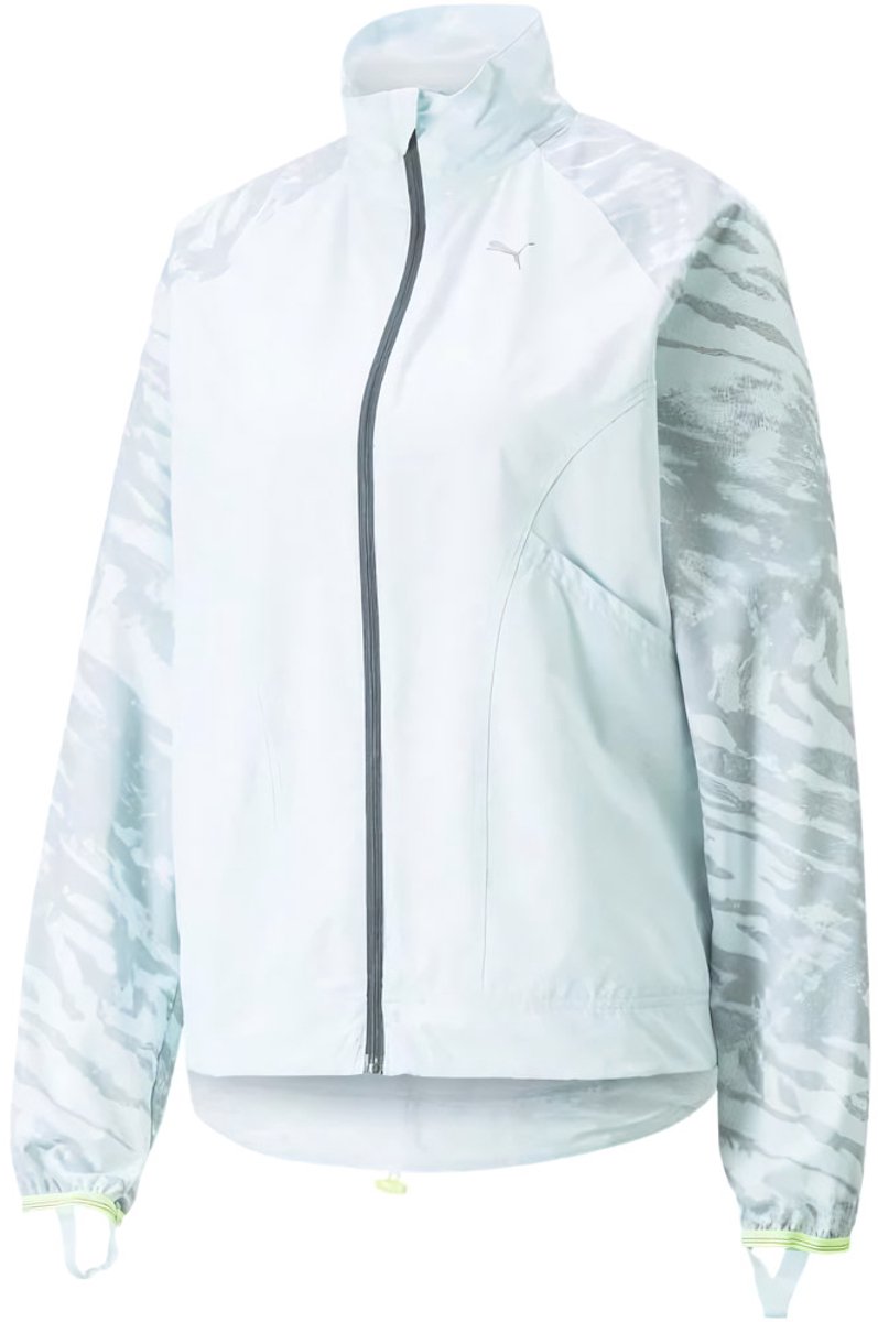 Puma dames trainingsjack Run Ultraweave Marathon Nitro 164407 -L Blauw