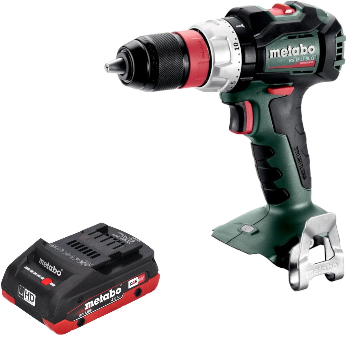 Metabo BS 18 LT BL Q Accuboormachine 18 V 75 Nm borstelloos + 1x oplaadbare accu 4.0 Ah - zonder lader