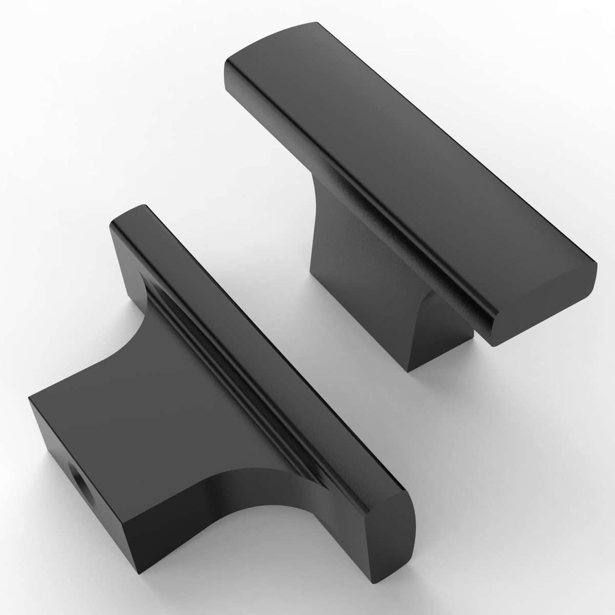 My Ninki ® Set van 10 Luxe Geborstelde Nikkel Deur- en Ladeknoppen voor Meubelvernieuwing