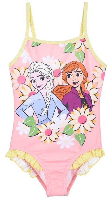 Disney Frozen Badpak - Anna & Elsa - Koraal - maat 110