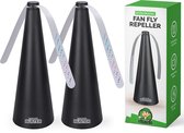 VerminBuster Vliegenverjager voor op tafel - 2 stuks - Ecologisch en veilig - Wespenverjager - Vliegenvanger - Vliegenval