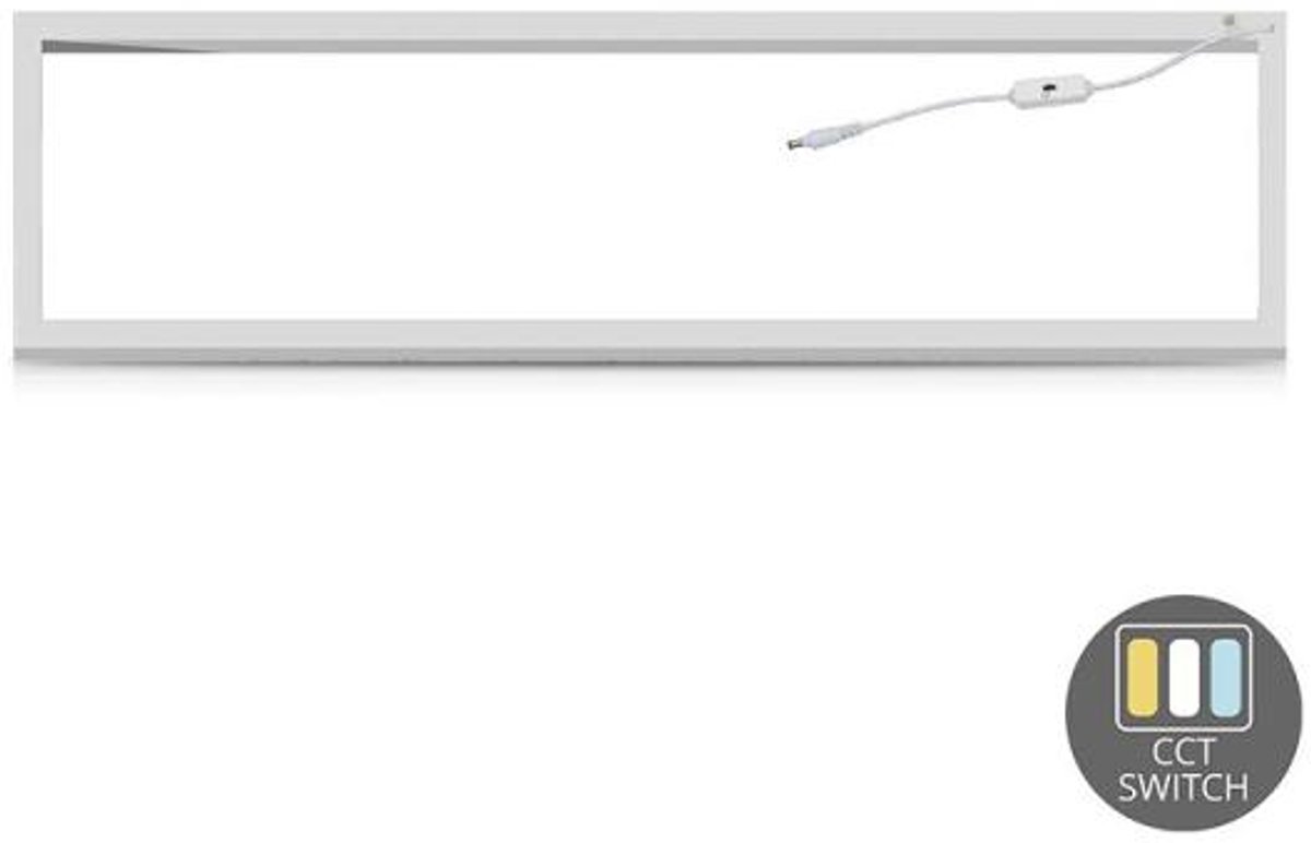 Led paneel 120x30 cm 32 W cct switch