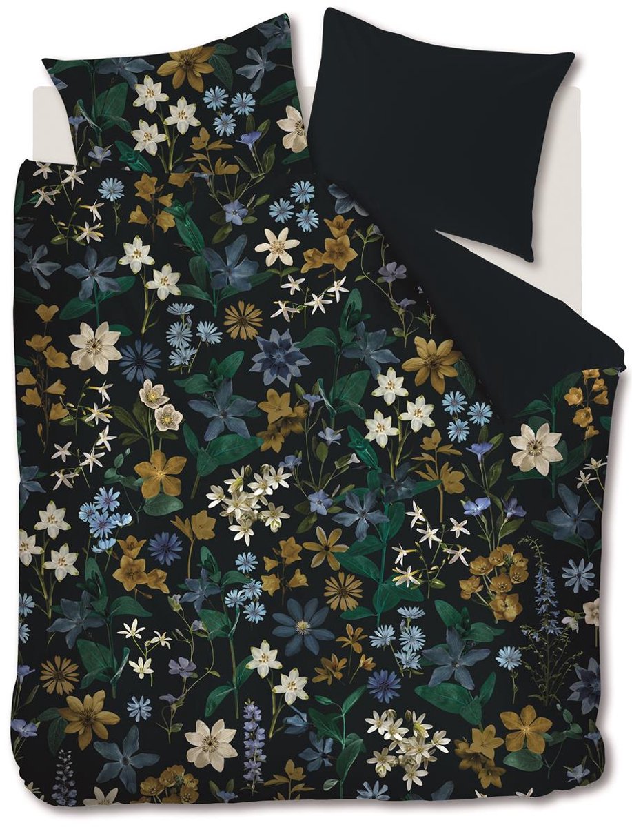 Beddinghouse Eve dekbedovertrek - Lits-Jumeaux - 240x200/220 cm - Blauw Groen