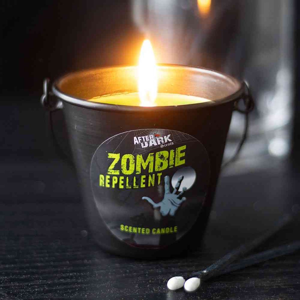 Something Different - Zombie Repellent Candle Bucket Geurkaars - Multicolours