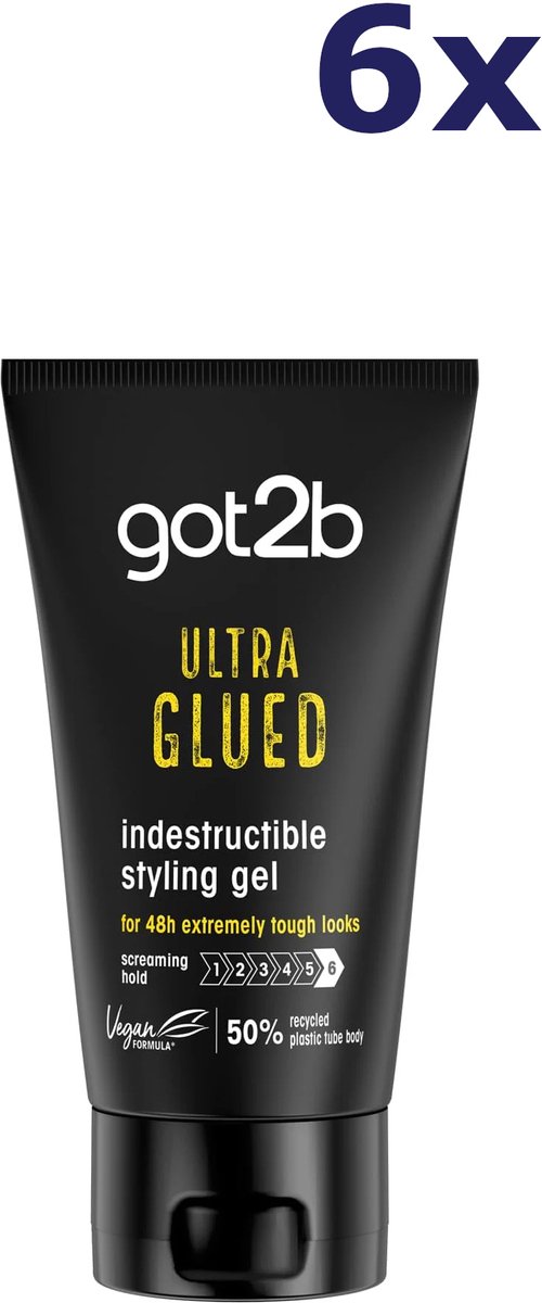 6x Got2B Spiking Glue 150ml Ultra gel