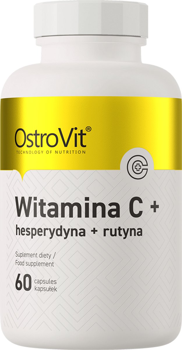 Goedkoopste Vitaminen - OstroVit - Vitamine C Hesperidine Rutine - 60 capsules - Complex - Supplementen - Laboratorium getest kwaliteit!