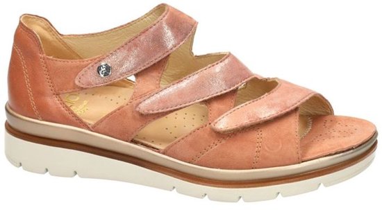 Fidelio Hallux -Dames - roze-goud metallic - sandalen - maat 40