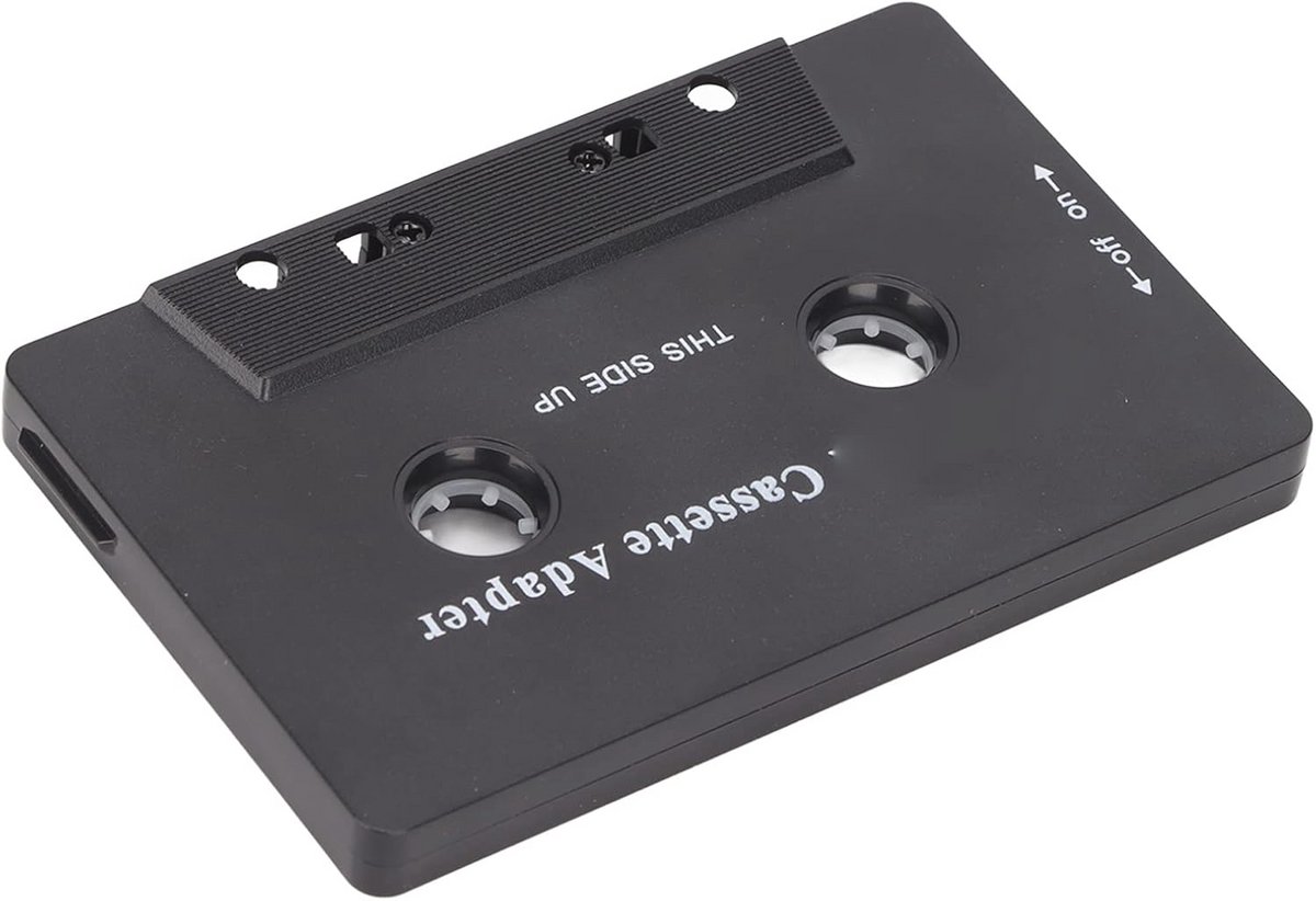 Bluetooth Cassette Adapter met Ruisonderdrukking - High Fidelity Aux Ontvanger voor Auto & Tablet