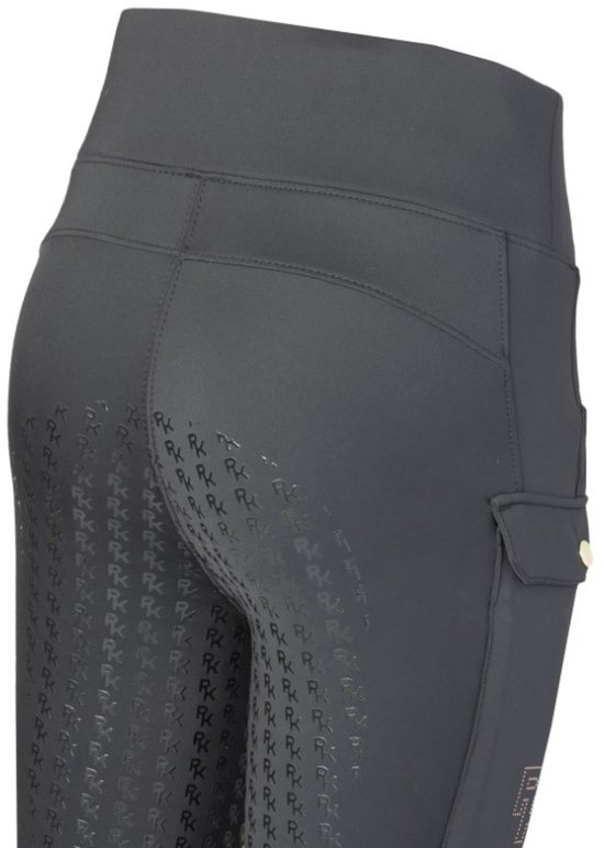 PK International - Tiesto - Rijlegging - Full Grip - Charcoal - Donkergrijs/Blauw - M