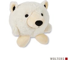 knuffel hond - pluche hondenspeelgoed - ijsbeer knuffel- pluche bal - hondenspeelgoed zacht - zachte bal - geen piepers