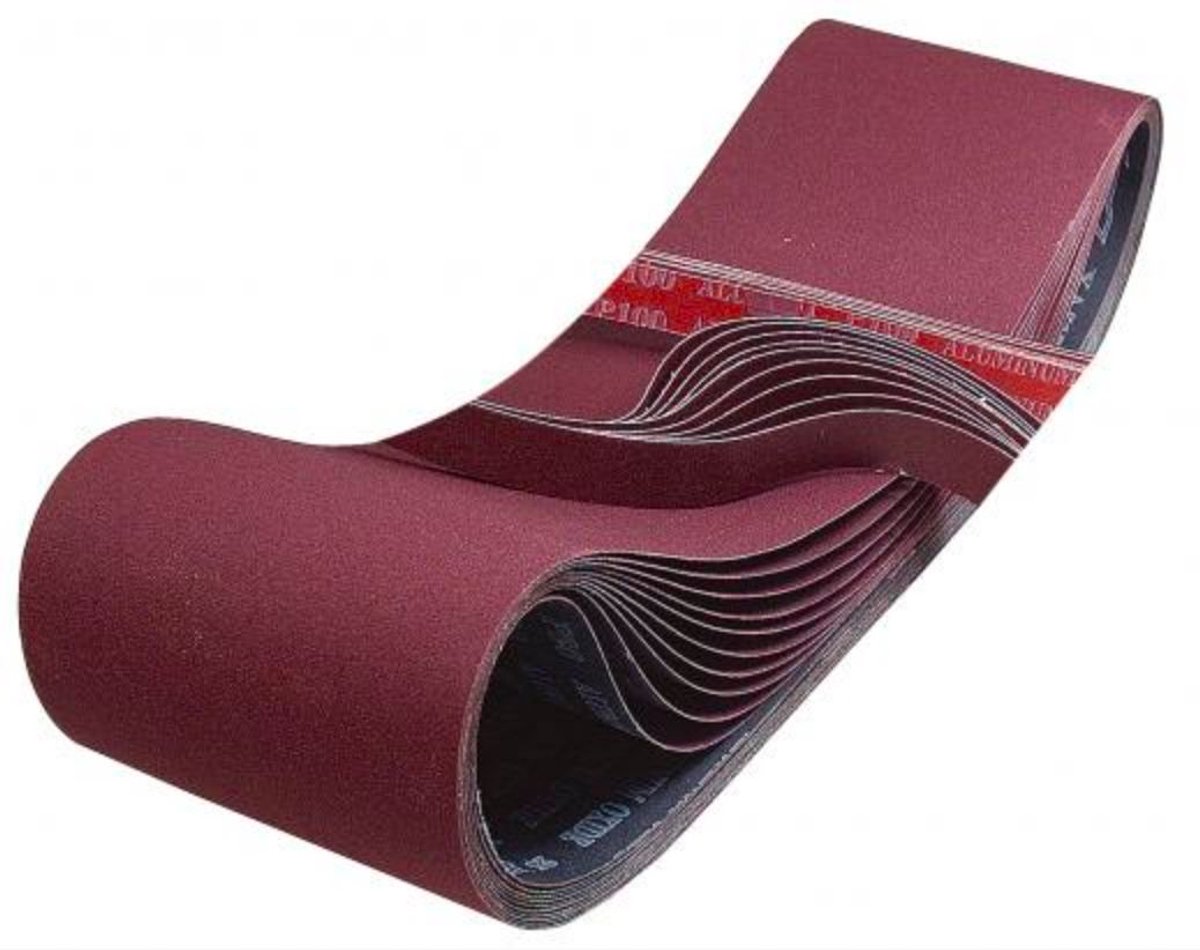 Schuurband op papier voor hout 150X2032 mm - 5 stuks Jet SBJ150X2032-K80