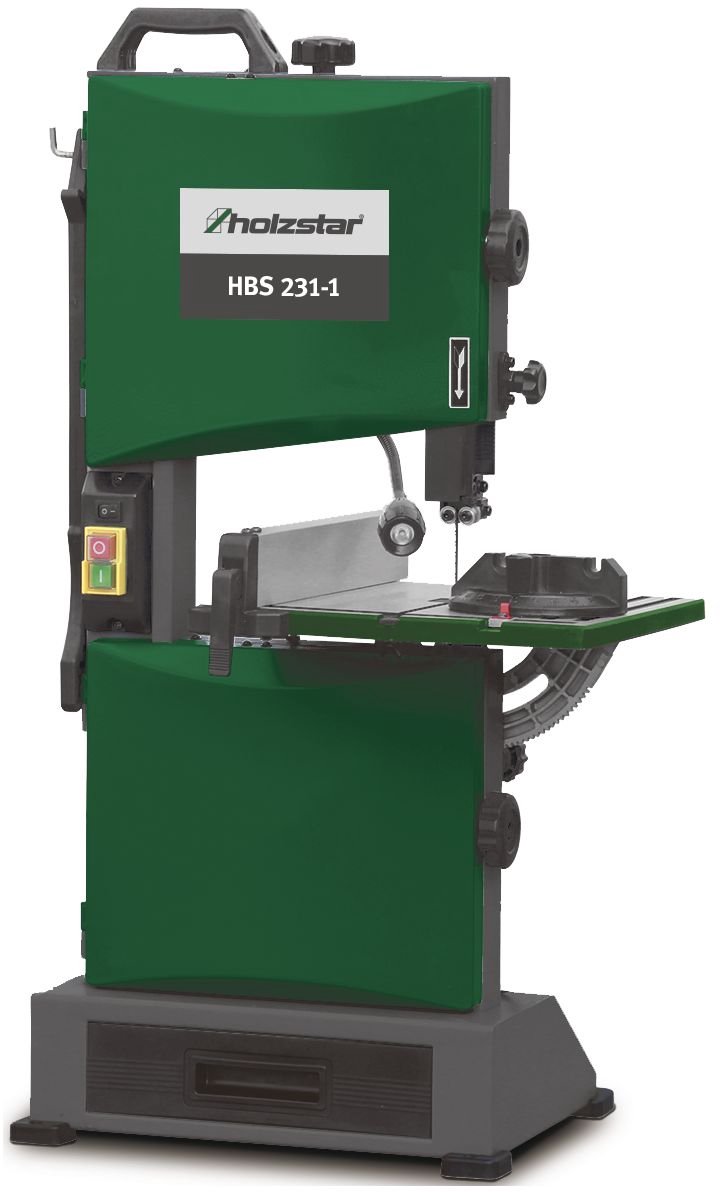 Verticale lintzaag hout cap. 90x228 mm 0,3kW 230V Holzstar HBS231-1