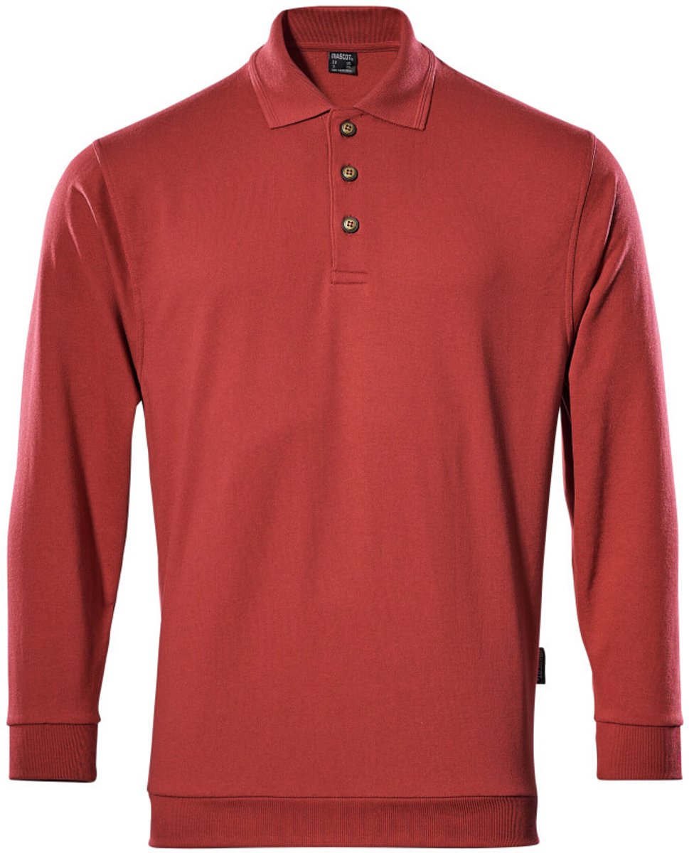 Mascot Crossover Polosweatshirt 00785-280 - Rood - XL