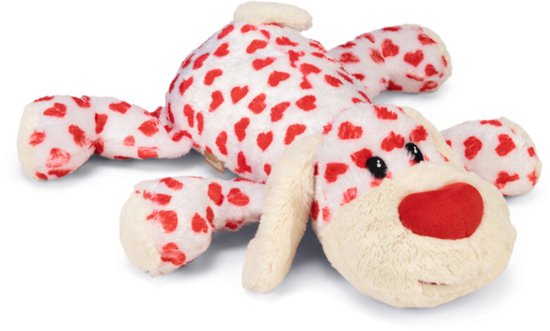 Beeztees XL-Knuffel Suki - Hondenspeelgoed - Pluche - Wit - 45x46x11 cm