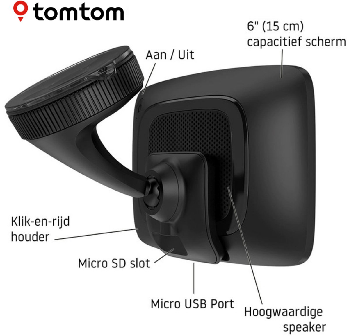 TomTom GO Navigator 6 (2nd GEN) - Autonavigatie thumbnail 2