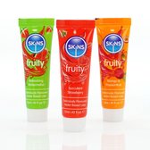 Skins - Sampler Pack - Glijmiddel met Smaakje - Fruity - 3 x 12 ml