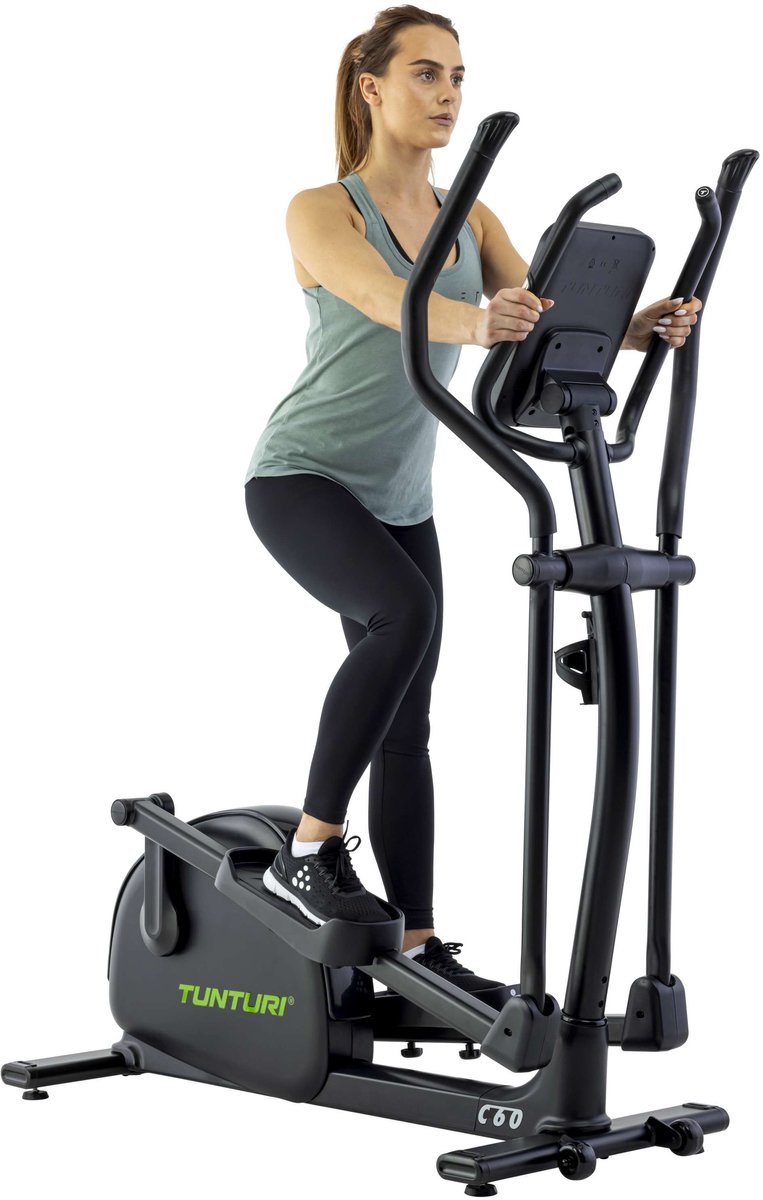 Afbeelding 3 van Tunturi Signature C60-R Crosstrainer - Elliptical met 26 programma's - Stepper met hartslagfunctie - 36 KG roterende massa