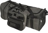 Princess Traveller Amalfi - Weekendtas - Opvouwbaar - 80 liter inhoud - Antraciet - 2 skatewielen