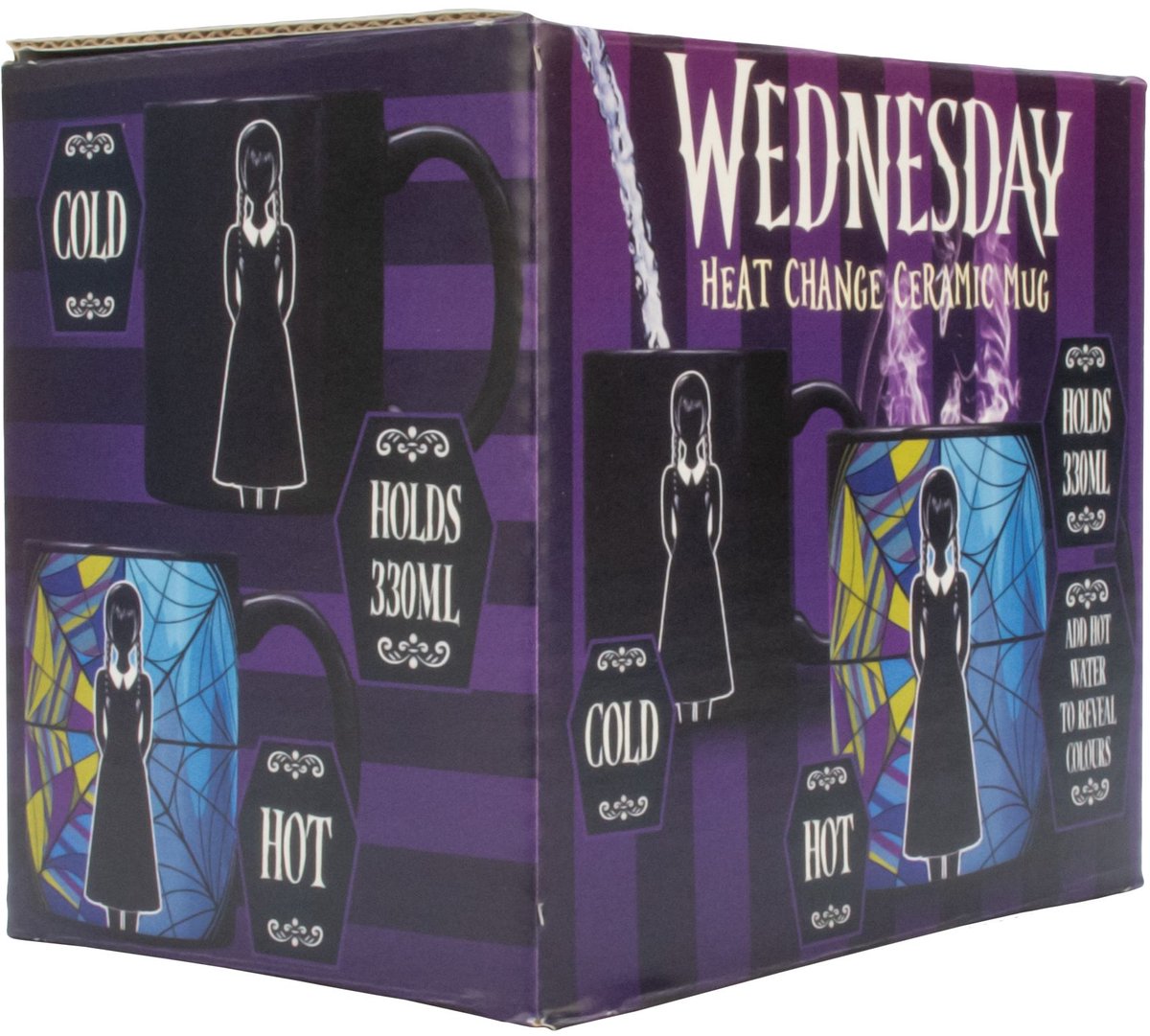 Wednesday - warmtemok - heat change mok - wisselend design - 320ml