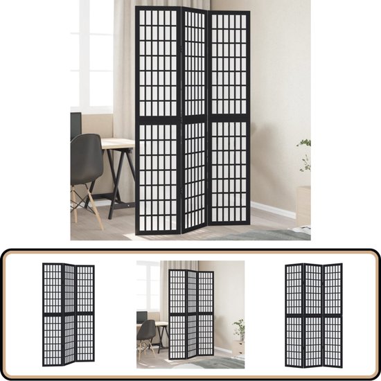 VEVOR Kamerscherm, 4 panelen, houten kamerscherm, opvouwbaar, voor