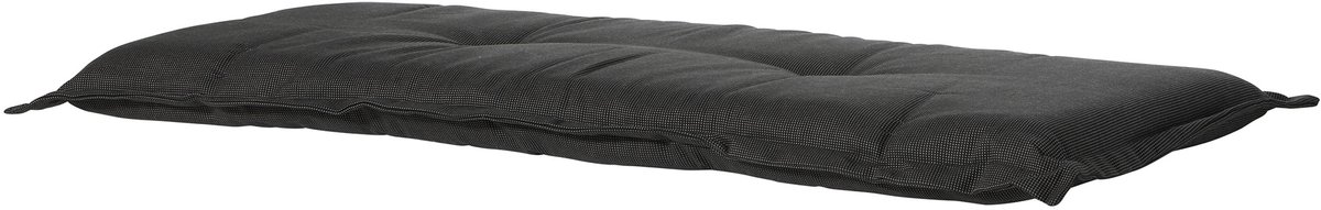 Madison - Tuinbankkussen - Rib Zwart - 180x48 cm