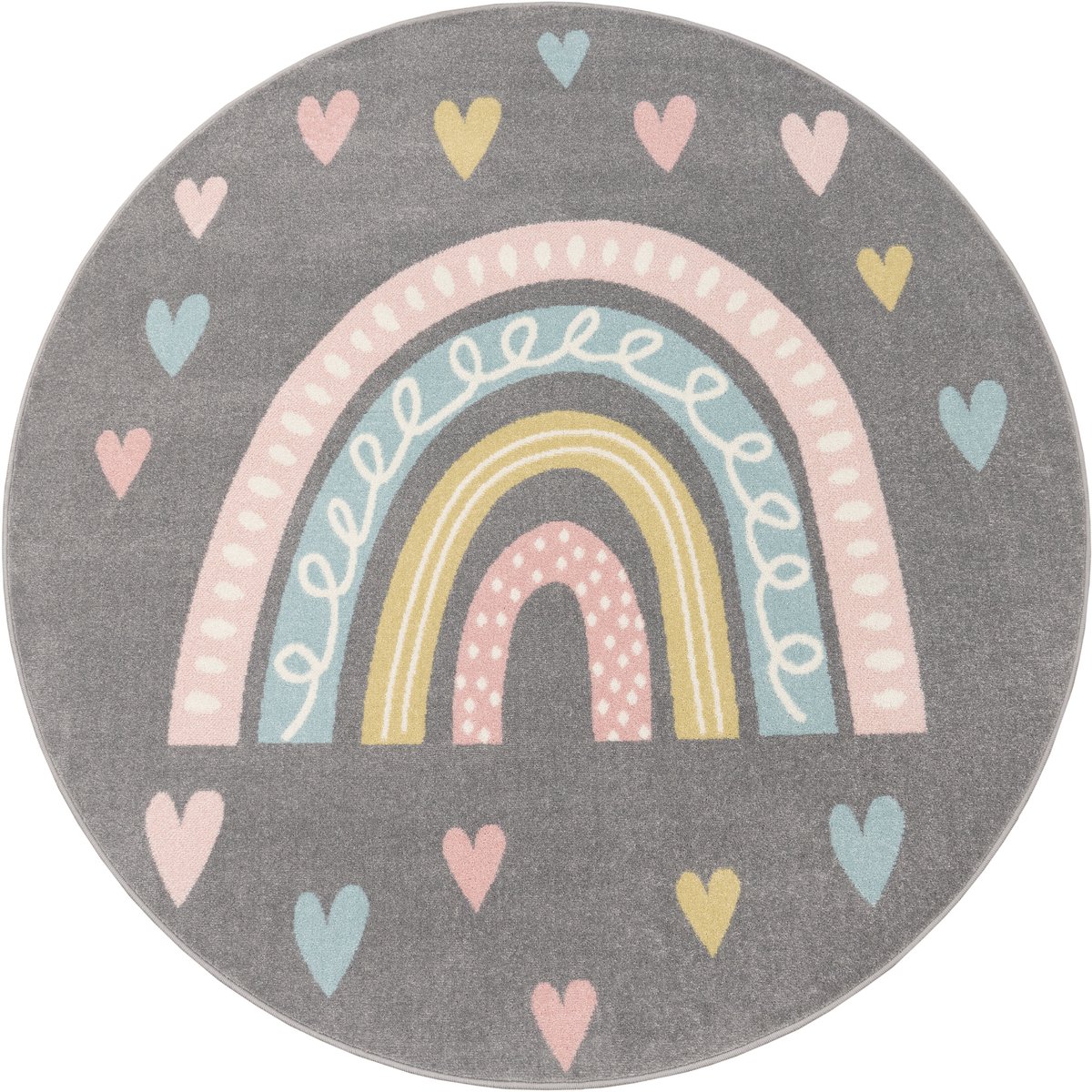 Flycarpets Kinderkamer Vloerkleed - Ninaro - Grijs