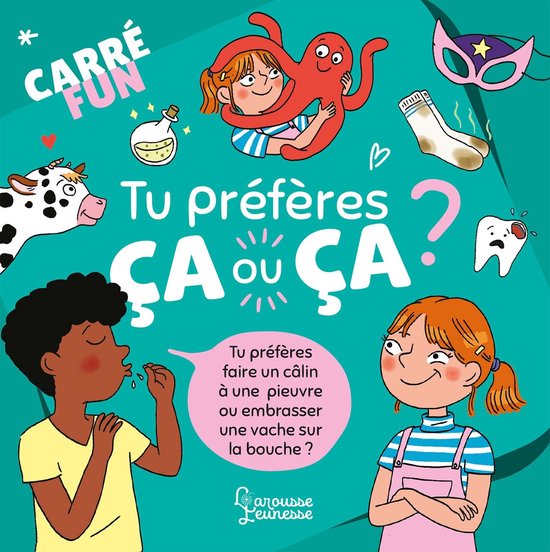Carré fun - Tu préfères ça ou ça ? - cover