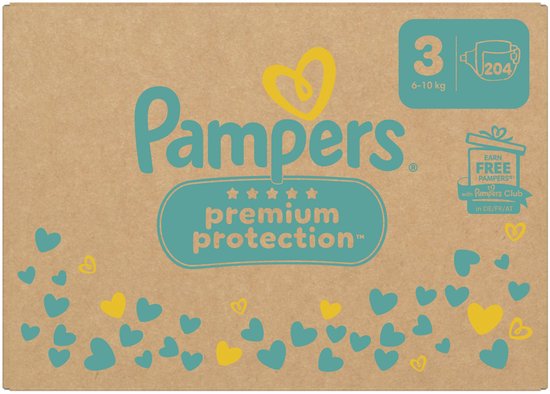 Pampers - Premium Protection Pants - Maat 3 - Mega Pack - 64 stuks - 6