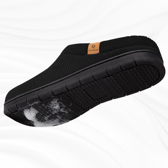 Pantoffelmann Walk Vilten pantoffels met vilten zool, gezellige vilten pantoffels in verschillende kleuren en maten, warme, ademende pantoffels van vilt, pantoffels voor heren en dames, met dikke