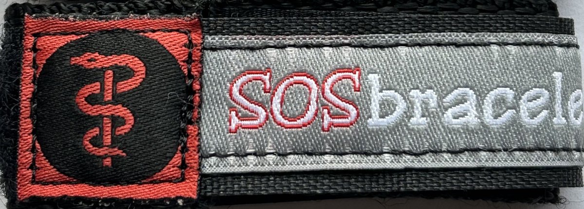 SOSbracelet zilvergrijs SMALL ( 3 -9 jaar), SOS, ICE, medische armband, vakantie, strand, dierentuin, drukke stad, dagje uit