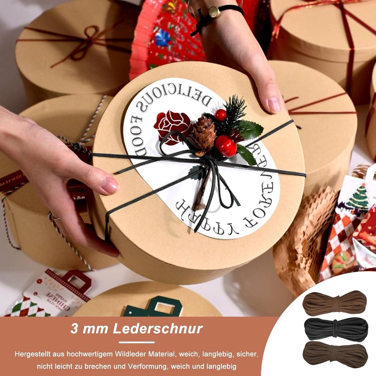 Leer Band Lederen Band Ketting, 5 Stuks 5 M Suède Banddraad, Lederen Koord, Faux Suède Band Voor Doe-het-zelf Armbanden, Kettingen, Knutselen, Beige Leer Band Lederen Band Ketting, 5 Stuks 5 M Suède Banddraad, Lederen Koord, Faux Suède Band Voor Doe-het-zelf Armbanden, Kettingen, Knutselen, Beige