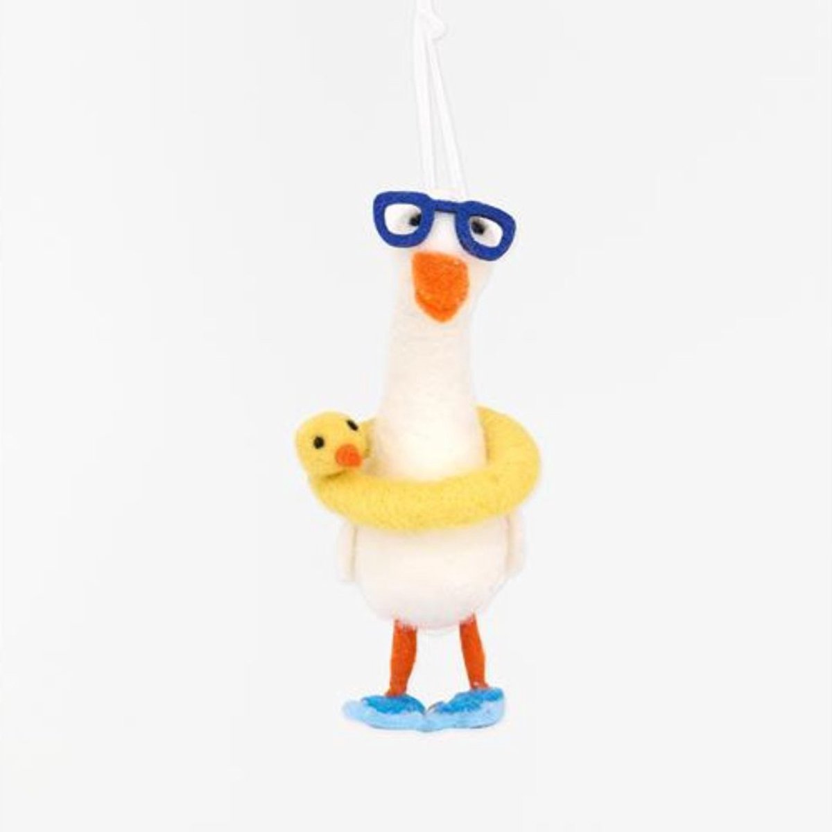 Zwaan vilten kersthanger - Batela
