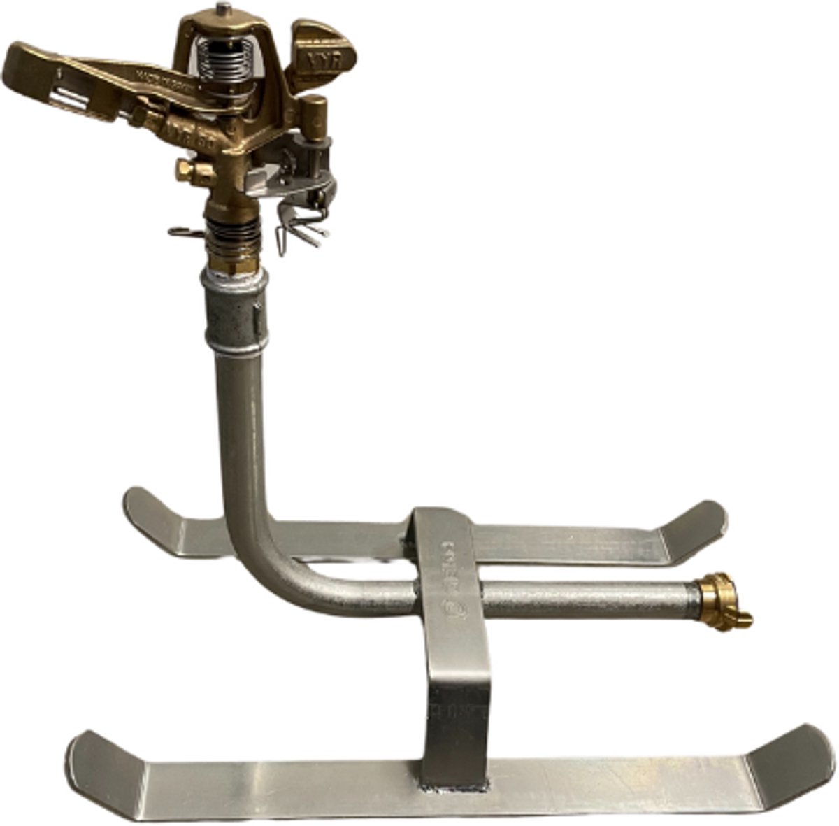 Deltaline Sproeislede 3/4" met messing sector sproeier VIR 60 en geka koppeling , 5 tot 15 meter sproeistraal, volledig gemonteerd en getest op 4 bar