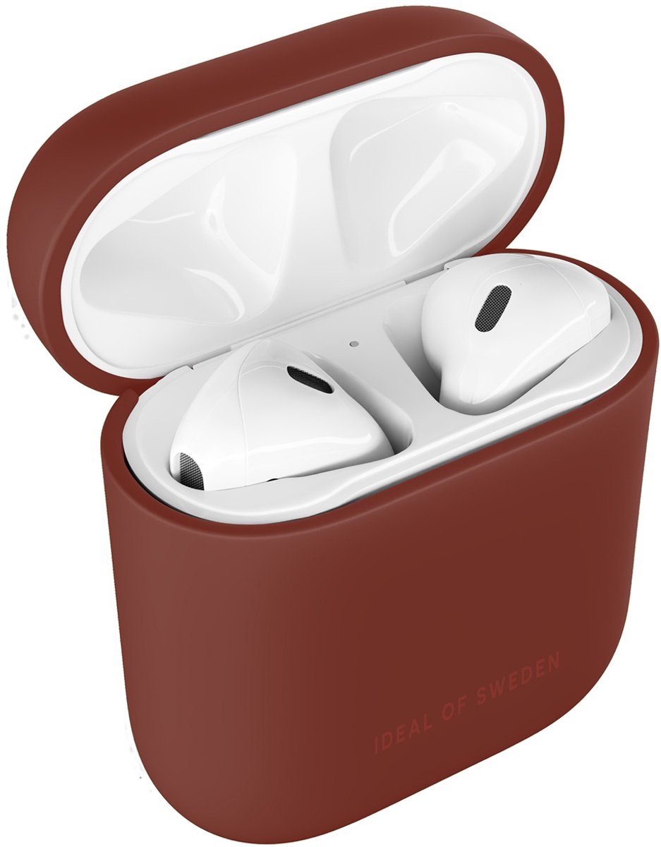 iDeal of Sweden Silicone Case voor de Apple AirPods 1 / 2 - Dark Amber