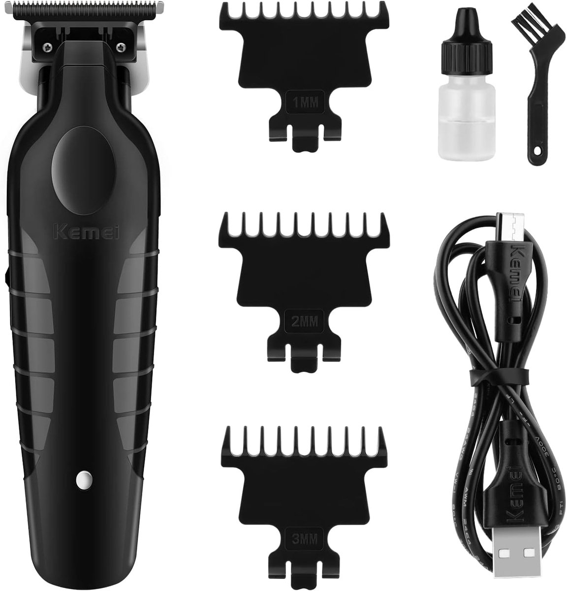 Draadloze Tondeuse voor Mannen - Professionele Haartrimmer voor Kapsels en Baarden