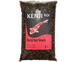 KENJI KOI Snack - Zijderupsen - 5 Liter - Koivoeding - Visvoer - Voor gezonde vijvervissen