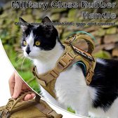 Militair Kattentuigje – Verstelbaar en Waterdicht Kattenharnas – Special Ops